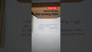 daily practice questions for kgmu entrance exam kgmu nursing cnet abvmushorts [upl. by Arihsak]