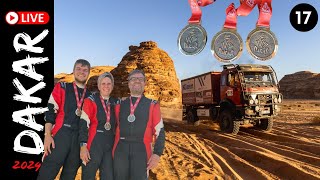 Dakar 2024 Epische Momente des Finales  dakarrally2024 [upl. by Neryt875]