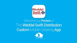 Weddel Swift  Mobile App Preview  WED321W [upl. by Darice]