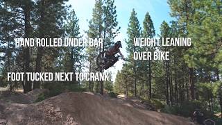 How to do aTable Top Jump Beginner MTB Trick Tutorial [upl. by Xonk]