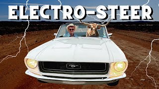 Electric Steering Conversion Fix leaks with electric steering 19651970 Ford Mustang steering [upl. by Galanti540]