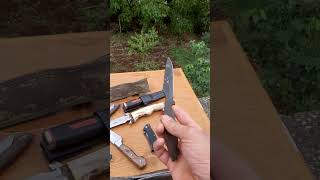 I made a design knife from forged steel forget steel explore [upl. by Illom]