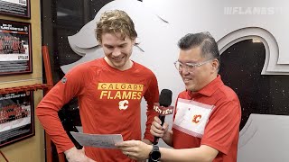 Flames TV Chinese  Connor Zary [upl. by Sirama]