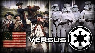 Continental Army vs Galactic Empire 12 Muskets vs Star Wars  Men of War Assault Squad 2 [upl. by Aiynat]