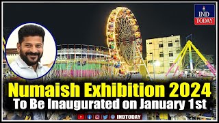 Numaish Exhibition Set to Kick Off in Hyderabad on 1st January 2024  IND Today [upl. by Letsou]