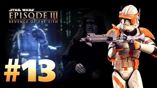 Star Wars Episode 3 Revenge of the Sith PS2 Walkthrough Part 13  Attack of the Clones [upl. by Browne]