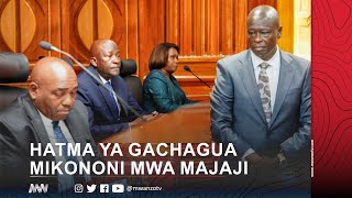 MASAIBU YA GACHAGUA KUAMULIWA NA MAJAJI [upl. by Marasco580]