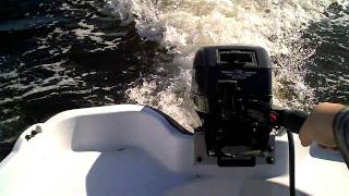 10 boat with a 15 hp outboard [upl. by Atsirc237]