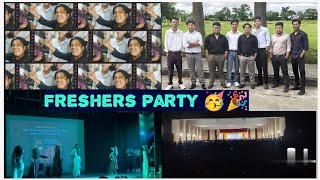 Freshers Party of Kaziranga University 🥳🎉🎉  KU 😁😁 [upl. by Anailuy447]