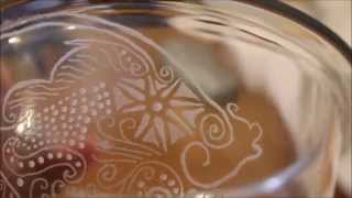 Glass Engraving for the Beginner Fish Bowl [upl. by Attalanta531]