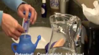 How to use NeilMed Sinus Rinse amp Neti Pot [upl. by Noryt]