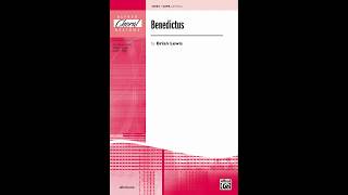 Benedictus SATB by Brian Lewis – Score amp Sound [upl. by Dhar570]