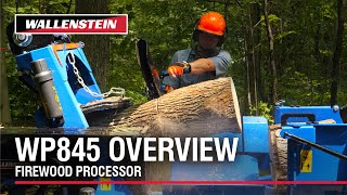 WP845 Firewood Processor Overview [upl. by Eugenle879]