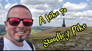 A Hike to Stoodley Pike on the hottest day of the year Todmorden [upl. by Cleveland]