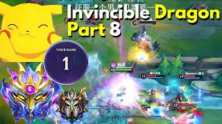 Invincible Dragon Part 8  Top 1 Chinese Player  Full Live Stream  4 Games  Wild Rift China [upl. by Elrod]