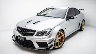 Mercedes C 63 AMG Black Series  Interior amp Exterior Details [upl. by Srednas20]