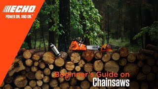 Chainsaw Basics How to Start a Gas Chainsaw [upl. by Llebasi]