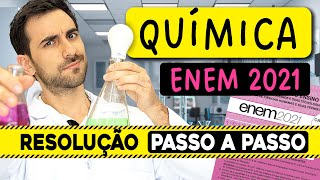 🧪 SIMULA ENEM Questões de Química do ENEM 2021 Correção Completa [upl. by Luciano]