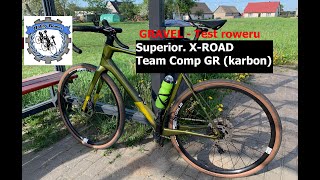 TEST  rower gravelowy Superior XROAD Team Comp GR karbon [upl. by Mourant953]