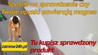 Test opasek na obecność magnesu na wwwZamow24hpl [upl. by Winterbottom]