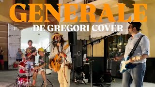 Artisti di strada suonano De Gregori in piazza  Generale cover sbagliata [upl. by Janyte]