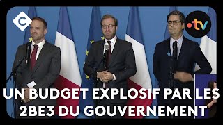 Un budget Explosif par les 2Be3 du gouvernement ’ABC de Bertrand Chameroy  C à Vous  21102024 [upl. by Aelanna676]