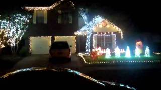 Christmas Light show Round Rock Tx 2011 [upl. by Alaster204]