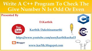 ️⃣📢📣C program to check the give number n is Odd or Even Program using modulus operator👩💻👨💻 [upl. by Edgar]