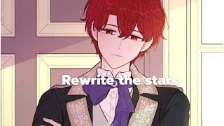 Rewrite the stars  The Black Haired Princess  MMV [upl. by Nylrebmik]