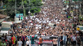 Peaceful Rally To Expedite KukiZo Political Solution  Kanggui kukihills [upl. by Vivienne946]