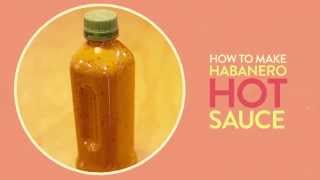 How to Make Habanero Hot Sauce  Easiest Recipe [upl. by Zuckerman363]