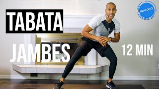 HIIT JAMBES  TABATA POUR DES JAMBES  Sans matériel  12 minutes 2020 [upl. by Nehpets]