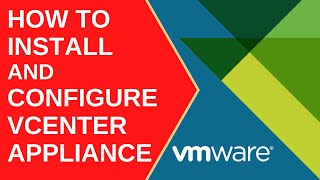 Install and configure vCenter Server Appliance VCSA step by step tutorial [upl. by Aridan]