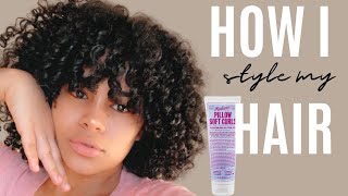 MISS JESSIES PILLOW SOFT CURLS ON SHORT HAIR  how I style my 3C hair [upl. by Aynna]