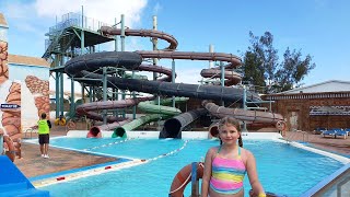 Dino Park Water Park LanzaroteHL Paradise Island Playa Blanca Islas Canarias España [upl. by Ennairam151]