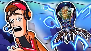 Im Swimming With THE SCARIEST SEA MONSTERS in Subnautica [upl. by Eizeerb]