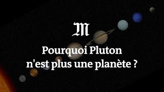 Pourquoi Pluton nest plus une planète [upl. by Westfall]