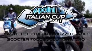 CASTELLETTO DI BRANDUZZO GARA1  POLINI ITALIAN CUP 2012 [upl. by Aciria845]