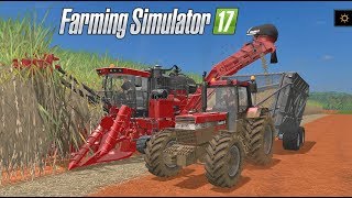 La Cosecha de Caña de Azúcar  DLC Platinum Expansión  Farming Simulator 17 [upl. by Tyler]