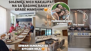 SOLENN AT NICO NAKALIPAT NA SA BAGONG BAHAY NILA 😍 ERWAN HUMANGA SA PANGMALAKASANG KUSINA NILA [upl. by Artened]