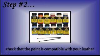 How to Paint Leather [upl. by Remus]