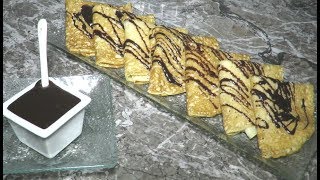 كريب سريع بدون بيض Crêpes sans oeufs [upl. by Malha]