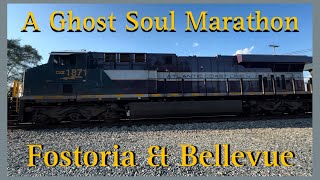 A Ghost Soul Marathon Vol I  Fostoria amp Bellevue The Movie Feat Grey Ghost CSX1871 etc [upl. by Niamjneb]