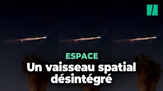 Ces débris spatiaux ont sidéré les Californiens et pour une fois ce n’est pas SpaceX [upl. by Ahcrop]