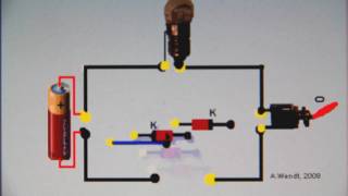 Bildschirmexperiment Einfacher Stromkreis [upl. by Adnek]