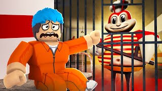 Jolli Barry Prison  ROBLOX  I TRIED TO ESCAPE THE MAXIMUM SECURITY JOLLIBEE PRISON [upl. by Parik375]