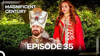 Magnificent Century Episode 35 quotA Portrait of Magnificent Lovequot  English Subtitle [upl. by Hoem]