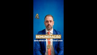 REMUNERAÇÃO  Data base dos Policiais Civis [upl. by Anelak]