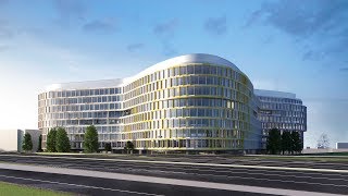 Budapest ONE Business Park image film [upl. by Zamir]