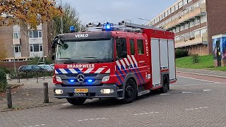 TS 233231 Brandweer Venlo met spoed naar een P1 Gaslek [upl. by Ordnazil]